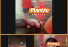 Fotos de Após dar soco em mulher, homem é espancado na saída de evento em Maringá