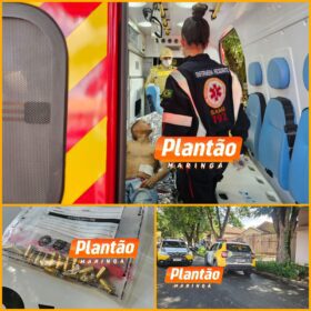 Ataque a tiros: Criminosos em motocicleta de alta cilindrada atiram 16 vezes contra jovem em Maringá Foto 5 Fotos de Ataque a tiros: Criminosos em motocicleta de alta cilindrada atiram 16 vezes contra jovem em Maringá