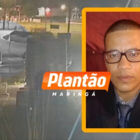 Fotos de Câmera registra acidente que matou motociclista na véspera do aniversário em Maringá