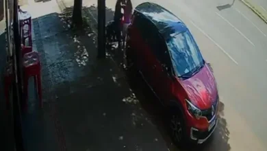 Fotos de Câmera registra assalto em bar de Maringá e criminoso leva corrente com valor sentimental incalculável