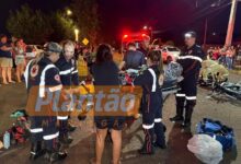 Fotos de Casal de motociclistas fica gravemente ferido após acidente no Eurogarden, em Maringá