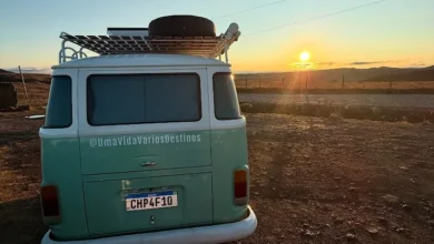 Fotos de Conheça o casal da região de Maringá que transformou uma Kombi em casa sobre rodas e viaja por todo o Brasil