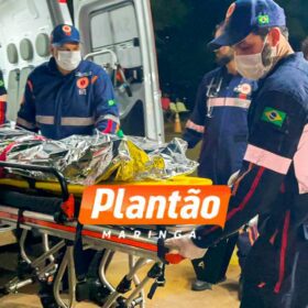 Fotos de Homem é esfaqueado após discussão; vítima sofreu exposição de vísceras