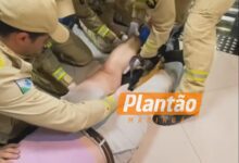Fotos de Homem é fica ferido após queda de elevador no Centro de Maringá