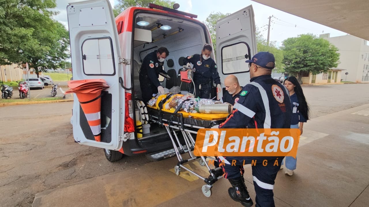 Fotos de Homem tem perna amputada e é socorrido pelo helicóptero do Samu após grave acidente com trator