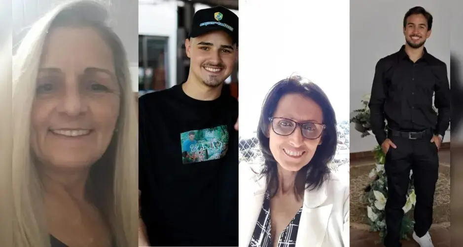 Fotos de Identificadas as 5 pessoas que morreram em acidente na PR-444