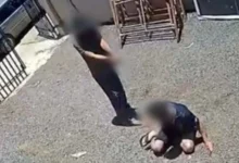 Fotos de Imagens fortes: Vídeo mostra momento em que pai mata a tiros suspeito de agredir a filha no PR