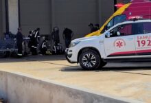 Fotos de Jovem de 22 anos sofre queda de três metros em obra em Maringá e é socorrido em estado grave