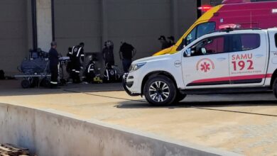 Fotos de Jovem de 22 anos sofre queda de três metros em obra em Maringá e é socorrido em estado grave