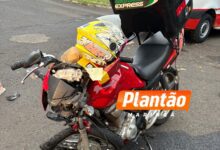 Fotos de Motociclista é intubada após condutor com suspeita de estar bêbado invadir preferencial em Maringá