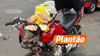 Fotos de Motociclista é intubada após condutor com suspeita de estar bêbado invadir preferencial em Maringá