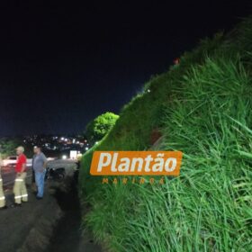 Fotos de Motociclista fica em estado gravíssimo após cair de aproximadamente oito metros no Contorno Norte de Maringá