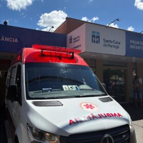 Fotos de Motociclista fica em estado gravíssimo após grave acidente no centro de Sarandi