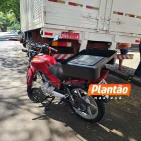 Fotos de Motociclista fica ferido após queda na Vila Morangueira, em Maringá