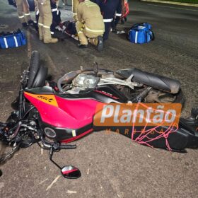Fotos de Motociclista pede ajuda ao Corinthians enquanto era socorrido após grave acidente em Maringá