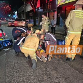 Fotos de Motociclista pede ajuda ao Corinthians enquanto era socorrido após grave acidente em Maringá
