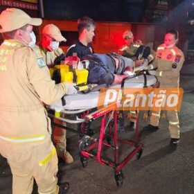 Fotos de Motociclista pede ajuda ao Corinthians enquanto era socorrido após grave acidente em Maringá
