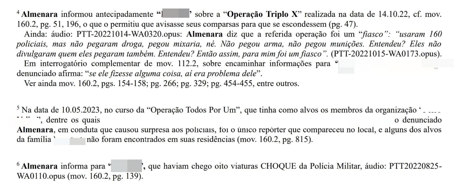 Fotos de Ministério Público denuncia repórter por envolvimento com facção criminosa em Maringá