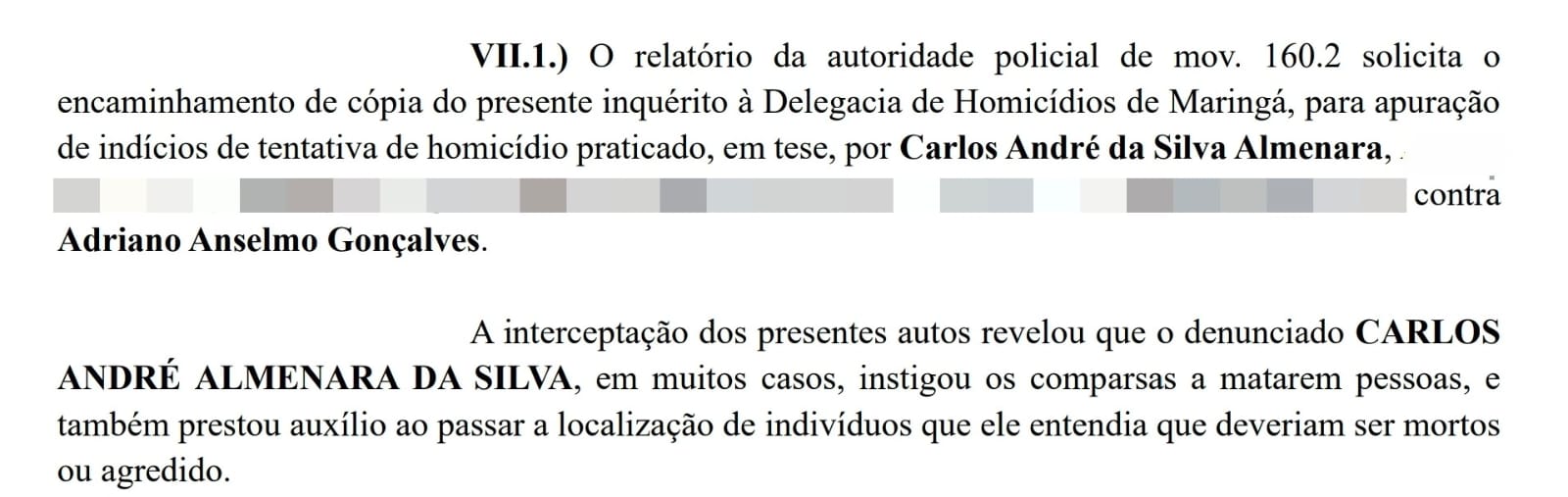 Fotos de Ministério Público denuncia repórter por envolvimento com facção criminosa em Maringá