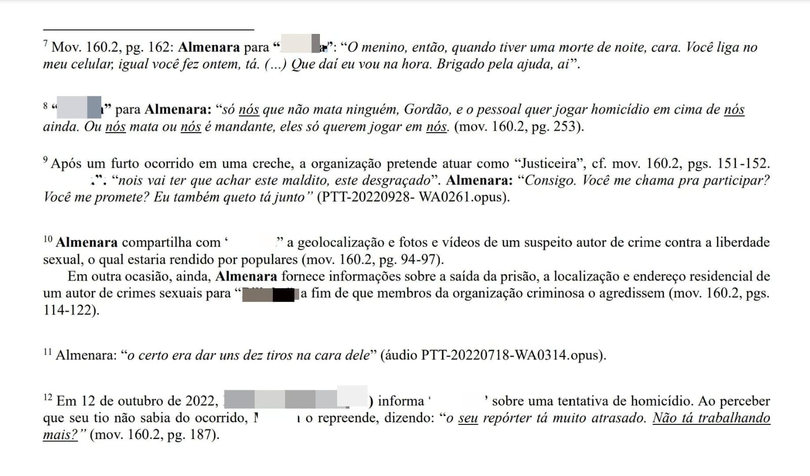 Fotos de Ministério Público denuncia repórter por envolvimento com facção criminosa em Maringá