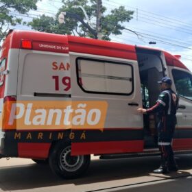 Fotos de Pai e filha são perseguidos após briga de trânsito em Maringá e ficam feridos em acidente; VÍDEO