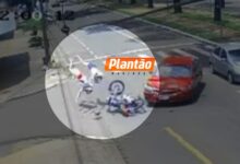 Fotos de Pai e filha são perseguidos após briga de trânsito em Maringá e ficam feridos em acidente; VÍDEO