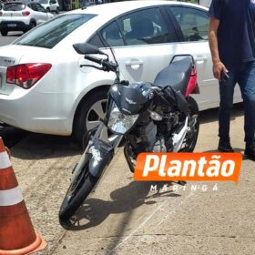 Fotos de Pai e filha são perseguidos após briga de trânsito em Maringá e ficam feridos em acidente; VÍDEO