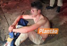 Fotos de Rapaz aciona a PM dizendo ter sido baleado em Maringá — mas muda versão com a chegada dos policiais