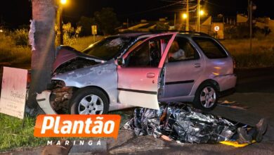 Fotos de TRAGÉDIA - Homem morre após carro bater contra palmeira no Jardim Ecovale, em Sarandi