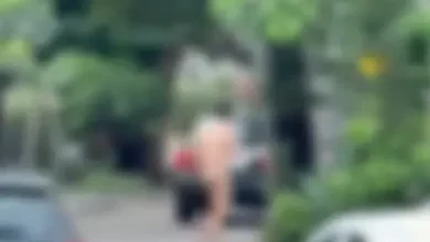 Fotos de Traição? Homem é flagrado correndo pelado na Zona 7, em Maringá; vídeo