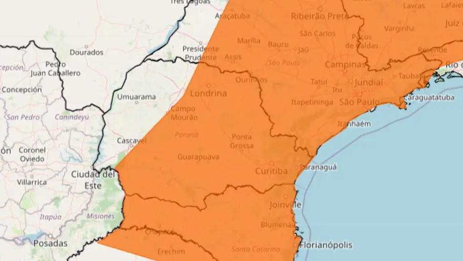 100 mm de chuva e granizo: 274 cidades do Paraná entram em alerta de tempestade; veja a lista completa Foto 2 Fotos de 100 mm de chuva e granizo: 274 cidades do Paraná entram em alerta de tempestade; veja a lista completa