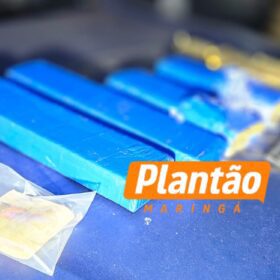 Fotos de Acidente de trânsito termina com apreensão de drogas e dinheiro no Jardim Alvorada, em Maringá