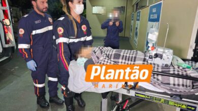 Fotos de Adolescente de 15 anos é encaminhado ao Santa Casa de Maringá após ser baleado em campo de futebol