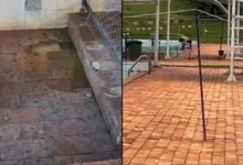 Fotos de Após invasões e fezes na piscina, Prefeitura anuncia reforço na segurança da Vila Olímpica de Maringá; vídeo