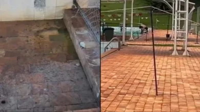 Fotos de Após invasões e fezes na piscina, Prefeitura anuncia reforço na segurança da Vila Olímpica de Maringá; vídeo