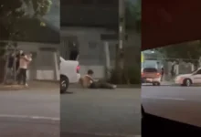 Fotos de Briga generalizada é registrada próximo à rodoviária de Maringá; vídeo