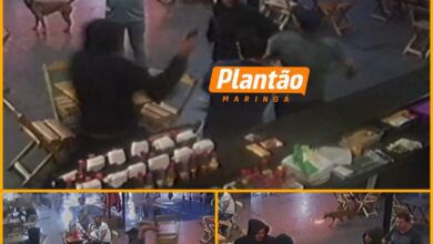 Fotos de Briga termina com homem baleado em posto de combustível; câmera registra o crime