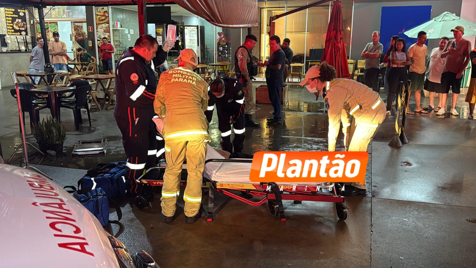 Fotos de Briga termina com homem baleado em posto de combustível; câmera registra o crime