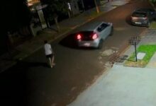 Fotos de Câmera de segurança flagra roubo de veículo no Jardim Monte Rei, em Maringá