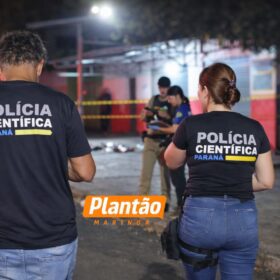 Câmera registra execução em Mandaguaçu; vítima entrou em luta corporal com criminoso Foto 4 Fotos de Câmera registra execução em Mandaguaçu; vítima entrou em luta corporal com criminoso