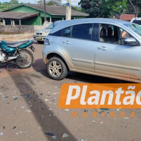 Fotos de Carro invade preferencial e deixa motociclista com ferimentos graves em Maringá