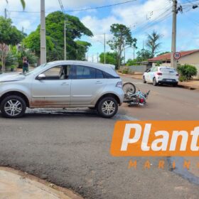 Fotos de Carro invade preferencial e deixa motociclista com ferimentos graves em Maringá