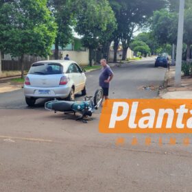 Fotos de Carro invade preferencial e deixa motociclista com ferimentos graves em Maringá