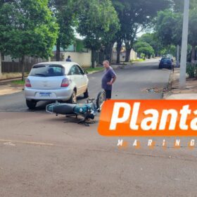 Fotos de Carro invade preferencial e deixa motociclista com ferimentos graves em Maringá