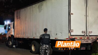 Fotos de Choque recupera em uma empresa em Maringá um caminhão roubado em Santa Catarina