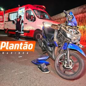 Colisão entre duas motos deixa três feridos em Maringá Foto 5 Fotos de Colisão entre duas motos deixa três feridos em Maringá