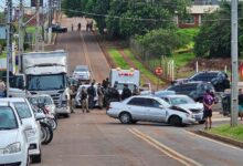 Fotos de Criminosos com coletes e pistolas que trocaram tiros com o Choque em Maringá estavam indo para Paiçandu matar desafeto