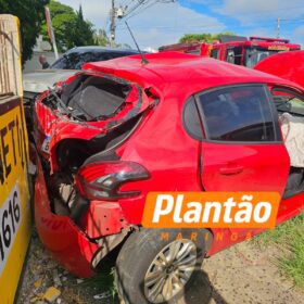 Gestante em trabalho de parto fica ferida em acidente a caminho do hospital em Maringá Foto 2 Fotos de Gestante em trabalho de parto fica ferida em acidente a caminho do hospital em Maringá