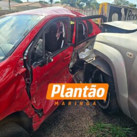 Gestante em trabalho de parto fica ferida em acidente a caminho do hospital em Maringá Foto 1 Fotos de Gestante em trabalho de parto fica ferida em acidente a caminho do hospital em Maringá