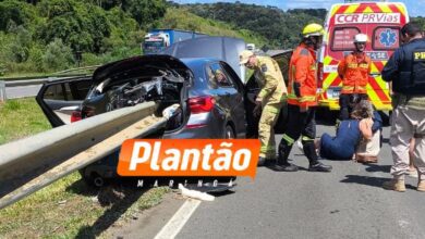 Fotos de Guard-rail atravessa BMW com família de Maringá e criança de 5 anos morre em grave acidente na BR-376